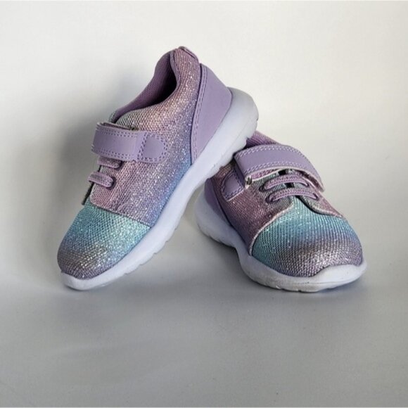Velcro Infant Shoes, Size 5, Unicorn/Rainbow color, Joe Fresh, Baby sneakers - Picture 1 of 5